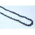Single Line Natural blue sapphire oval Beads Stones NECKLACE Strand